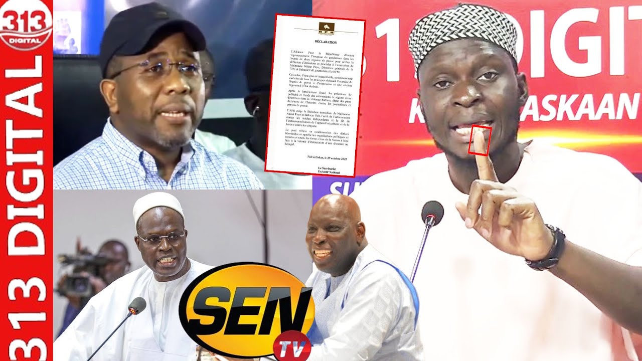 Réaction de Bougane, Khalifa Sall et cie…Madiambal annoncé à la SenTv? Vito Gaye réagit