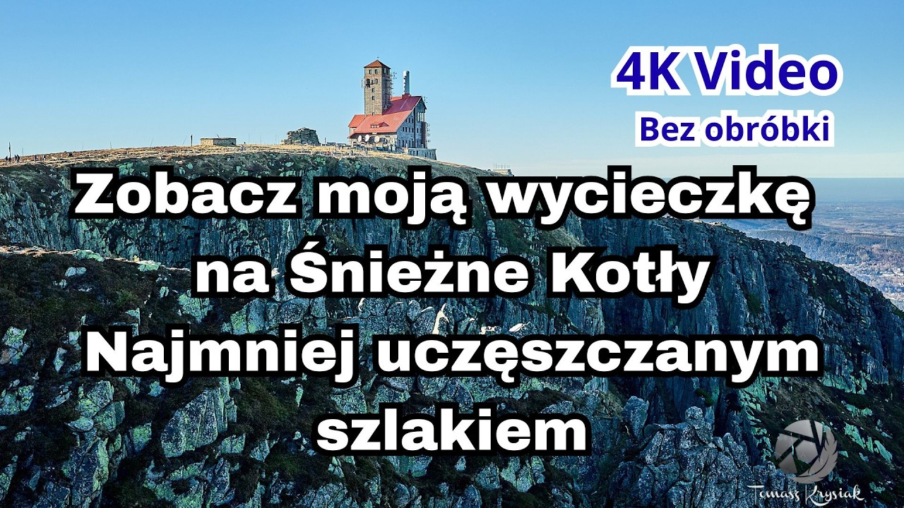 Ten szlak cię zaskoczy 🇵🇱 🏔️ Zobacz ze mną trasę na Śnieżne Kotły najmniej uczęszczanym szlakiem 