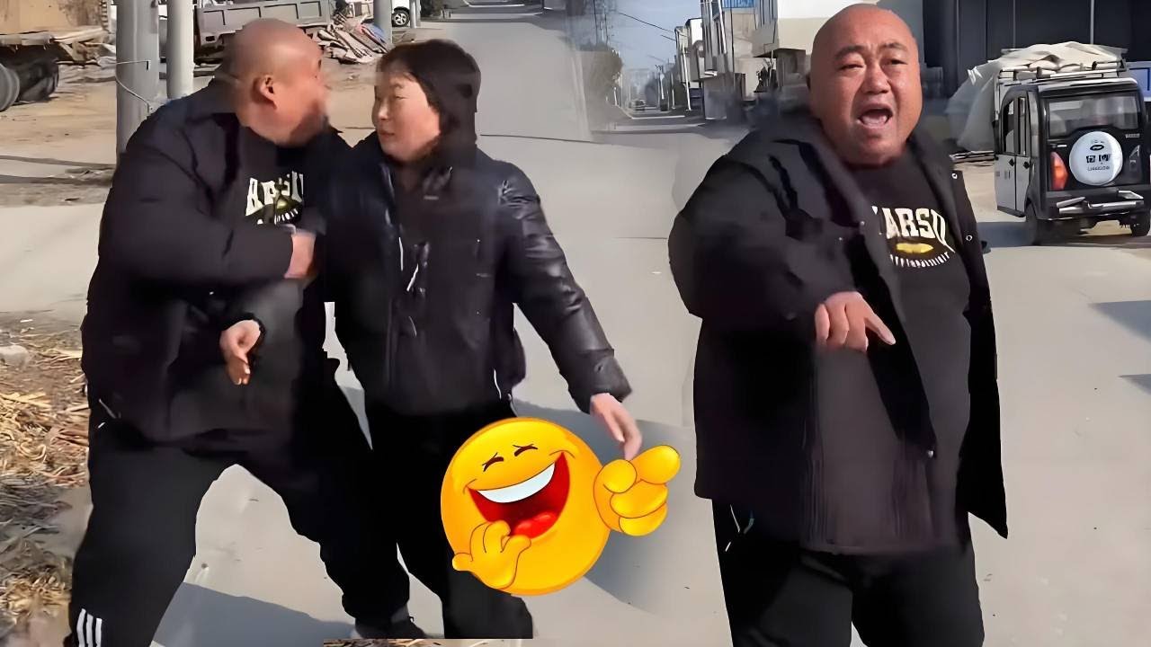 This man is outrageous! He almost hit my wife!