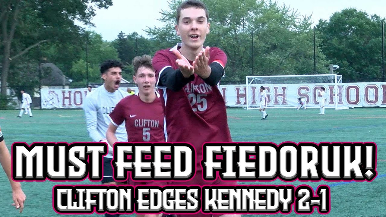 Clifton 2 Paterson Kennedy 1 | HS Soccer | Alex Fiedoruk Game-Winning Goal!