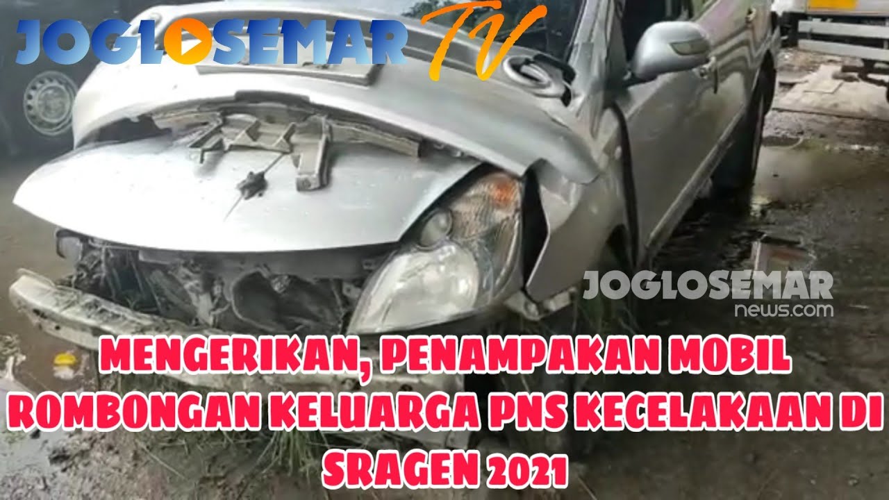 VIDEO Kecelakaan Maut Rombongan Keluarga PNS  Asal Tangerang Banten di Tol Sragen 2021