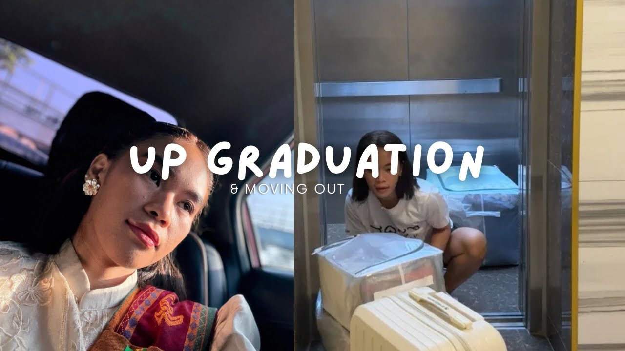 Moving out in our new condo unit after my graduation 🎓🌻 | GB