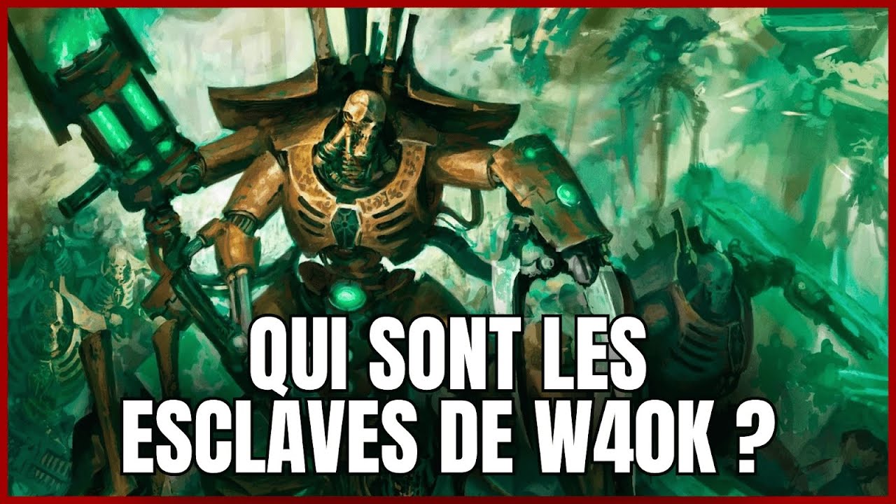 QUI SONT LES NÉCRONS ? Expliqué en 30 minutes | Warhammer 40K Lore