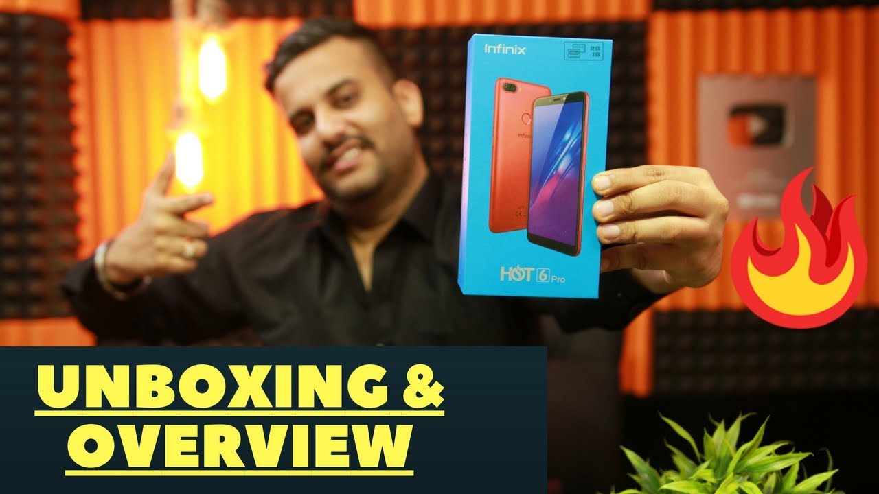 Infinix Hot 6 Pro -  Unboxing Overview