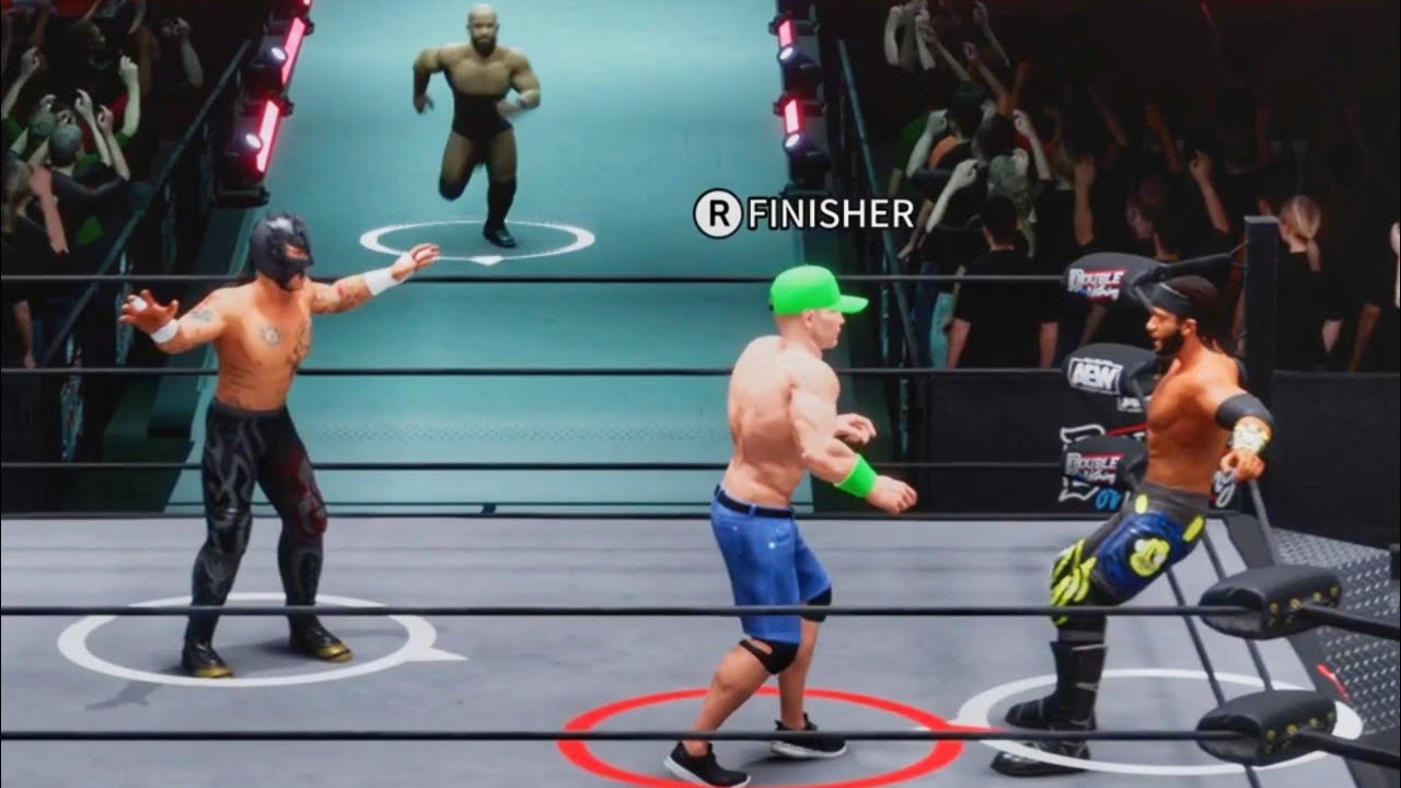 Casino Battle Royale Ring Out Finisher | AEW: Fight Forever