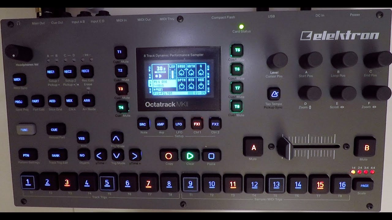 Octatrack tutorial - How I make generative ambient