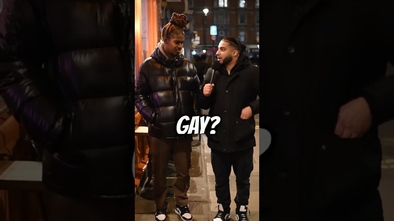 Gay and Black in the UK🇬🇧 #stereotypes #lgbtq #gay #publicinterview #black