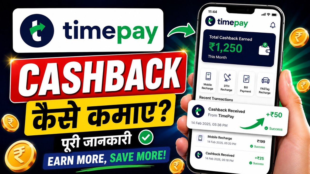 Timepay App Cashback | How to Earn Money with Time Pay App | Best Refer and Earn App