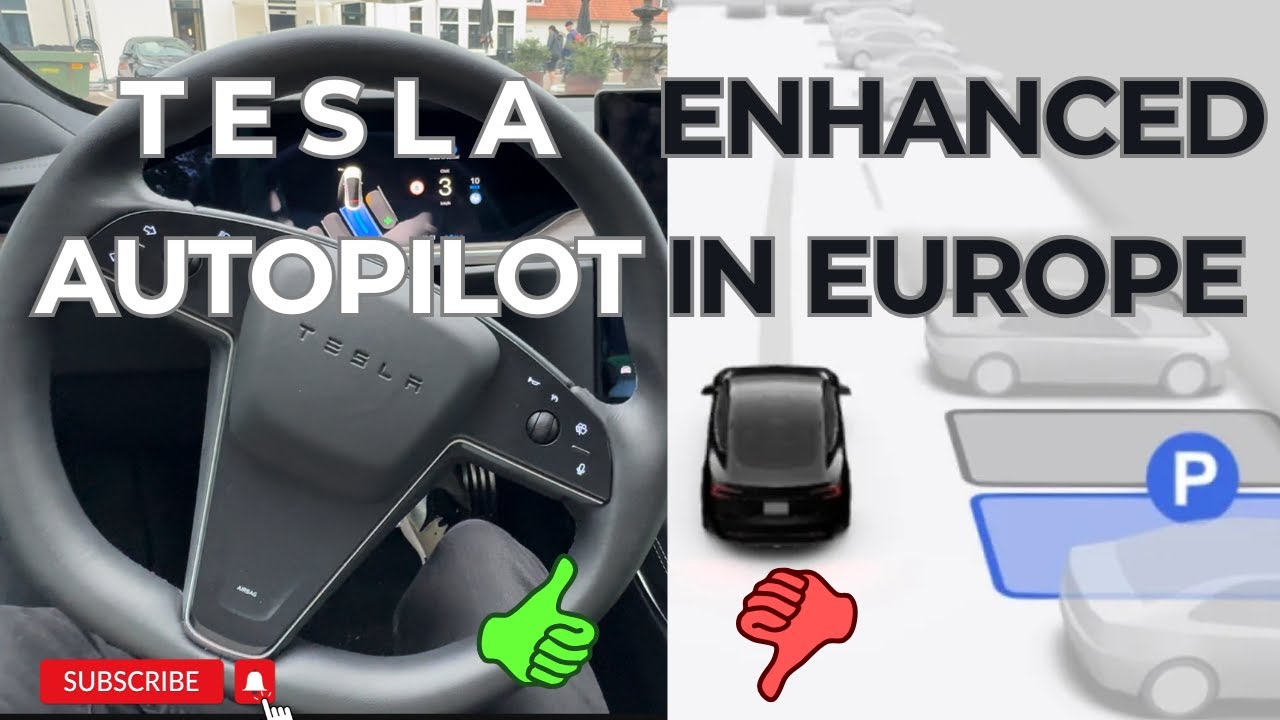 Tesla Enhanced Autopilot in Europe &ndash; Full Real-World Test (Lane Change, Summon, Auto Park)
