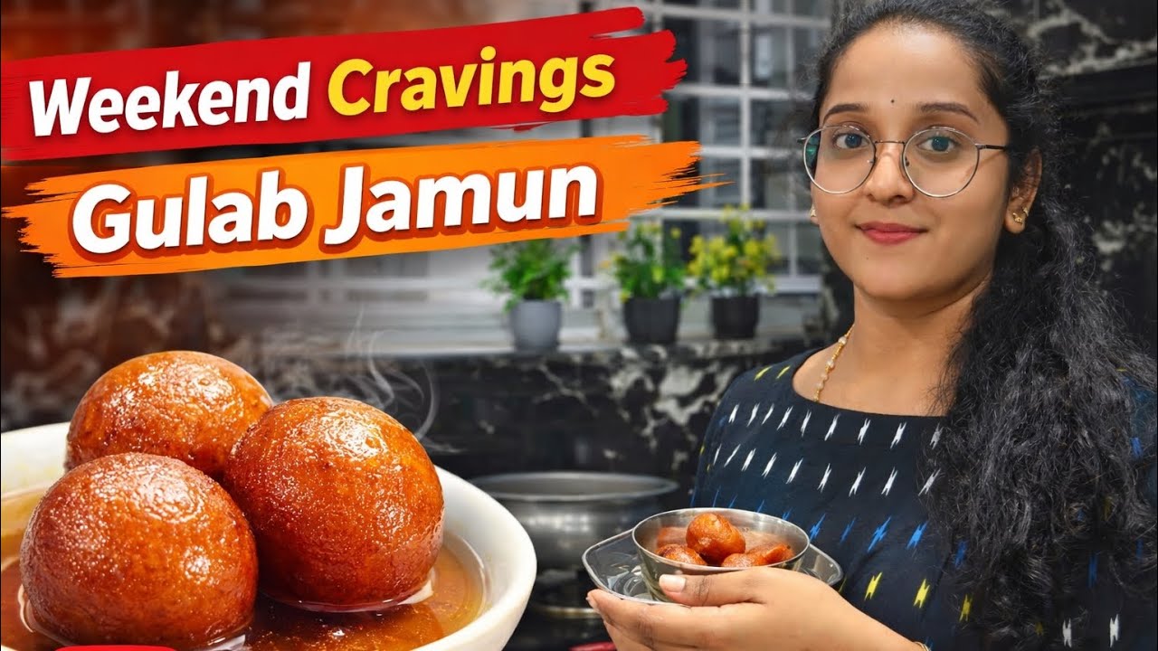 Let's prepare Gulab Jamun for Weekend 😋