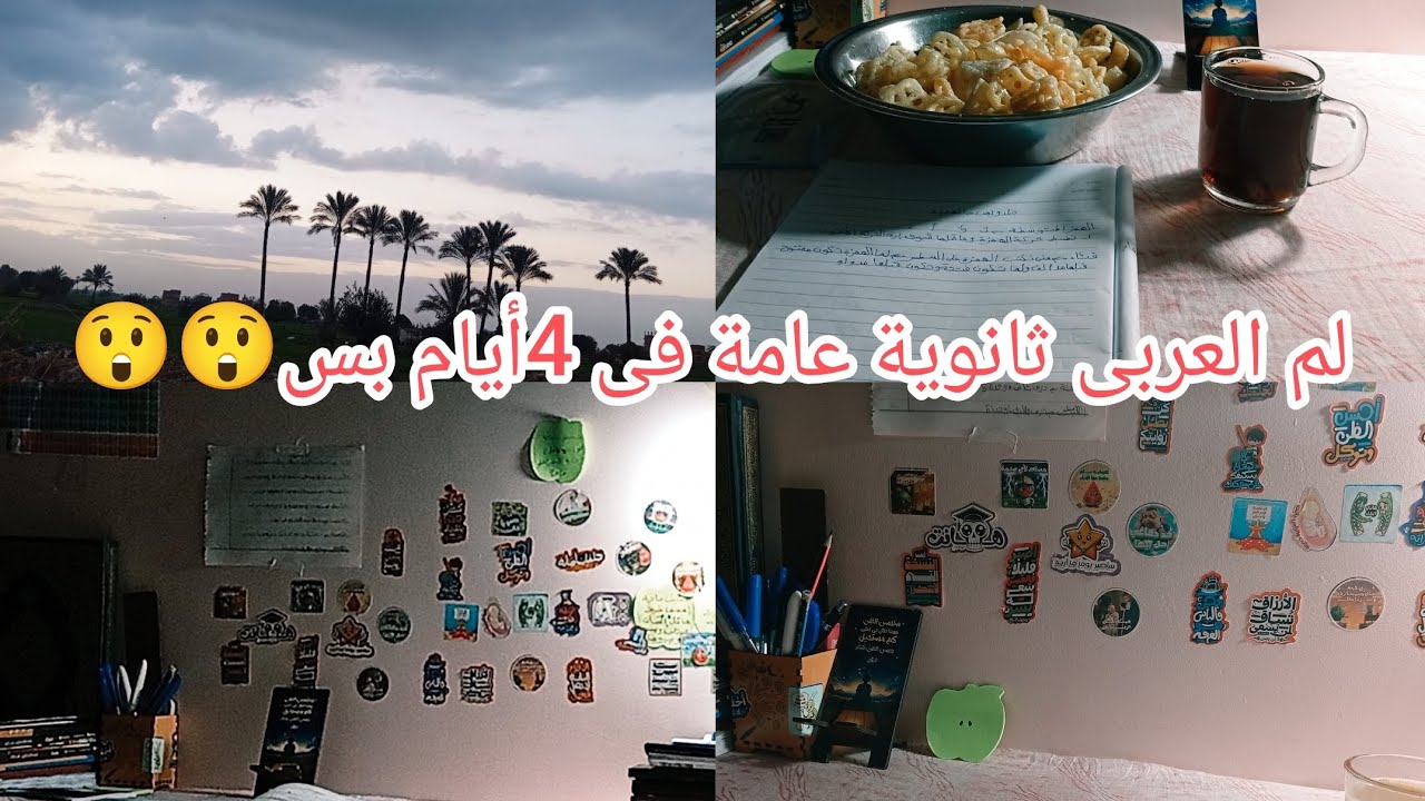 لو انت تالته ثانوى وعيزة تلم العربى فى 4أيام بس ف الفديو ده ليك#ثانوية_عامة2026 