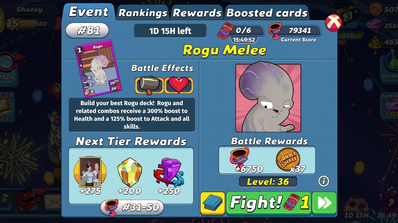 Animation Throwdown, Rogu Melee, Day 3