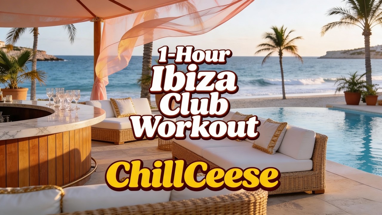 1-Hour Ibiza Club Workout | Deep house for cardio, HIIT