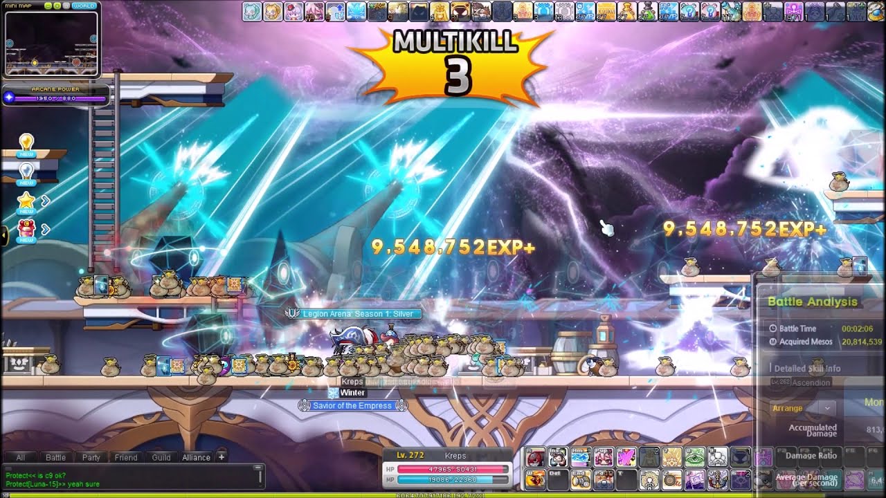 [GMS Luna] Cannon Master Meso Farming 615m/h