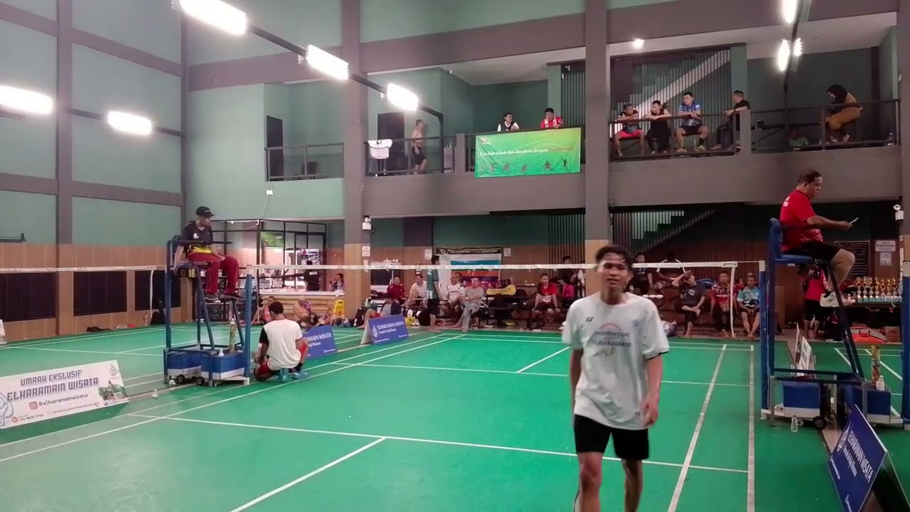 Turnamen Internal PB. padaidi. Penyisihan group. Dokter-Dimas Vs Bandrio-Nasir. point 38-42. 