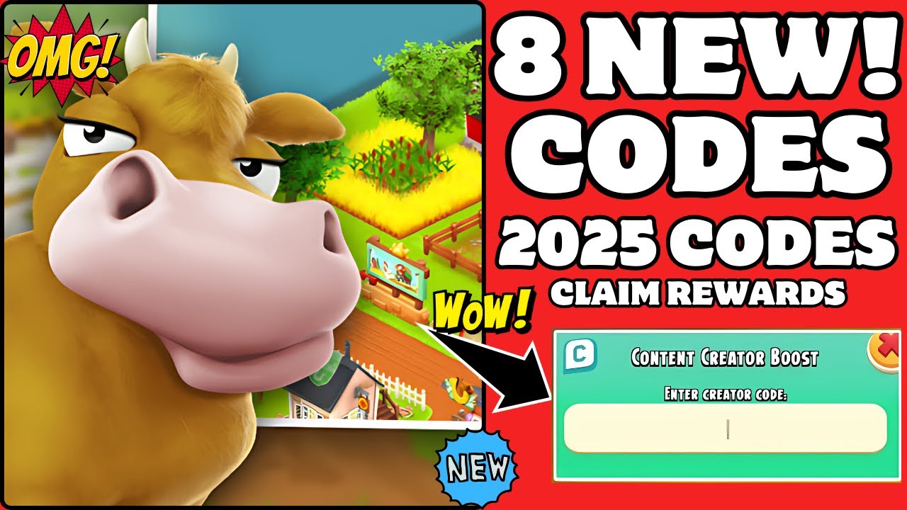 Hayday Content Creator Code January 2025 | Hay Day Codes | Hayday Codes 2025