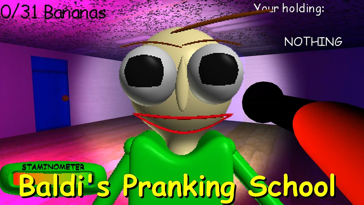 Baldi's Pranking School — мод Baldi's Basics