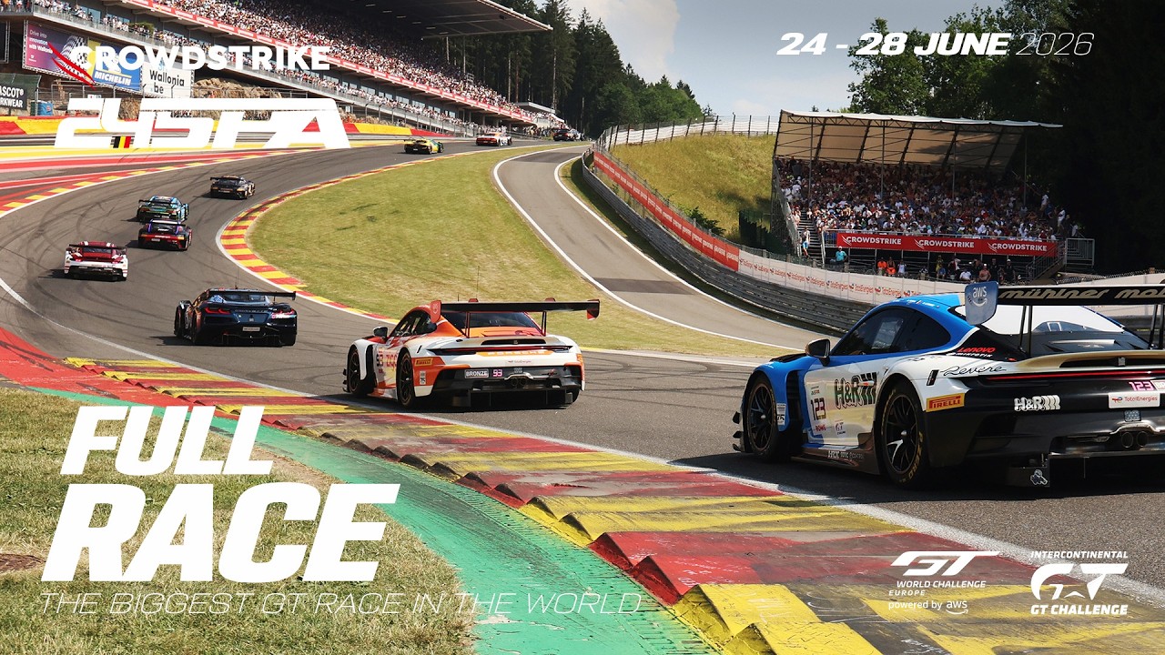 Full Race | CrowdStrike 24 Hours of Spa 2026 | GT World Challenge Europe powered by AWS