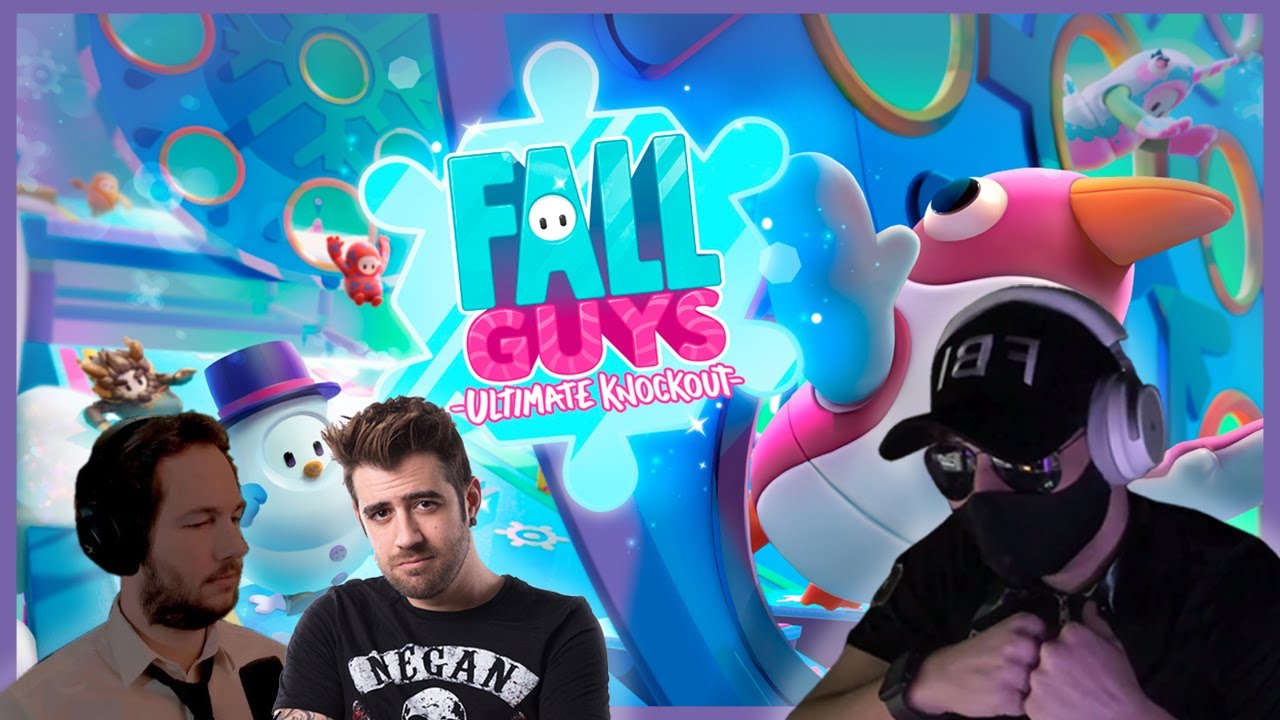 UN VIERNES DE 💩 EN FALL GUYS | Ft. Auron, Ibai y Reborn