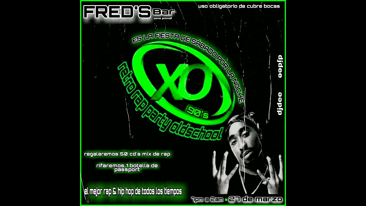 XO RETRO RAP PARTY OLDSCHOOL 2021