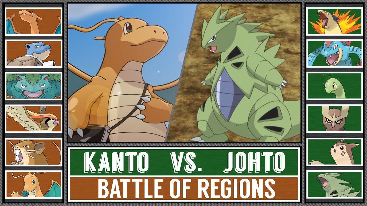 Battle of Regions: KANTO vs. JOHTO (Pokémon Sun/Moon)