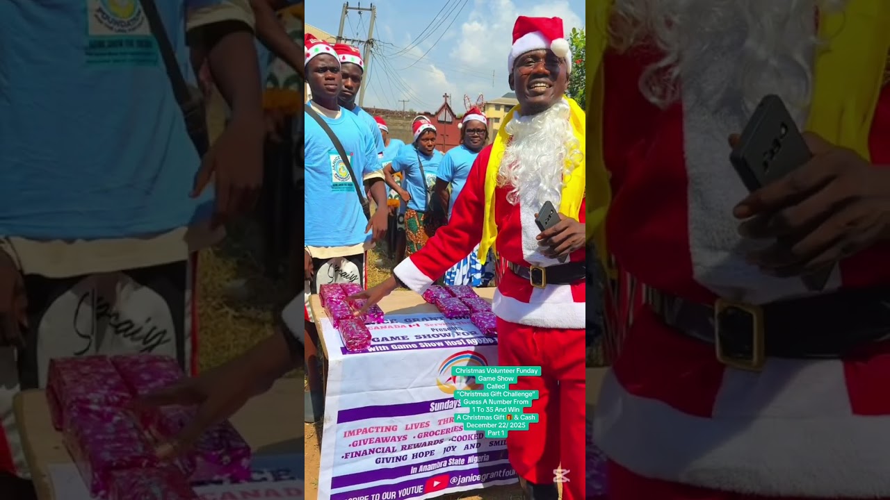 Christmas Gift Challenge | Christmas Volunteer Funday  Part1 