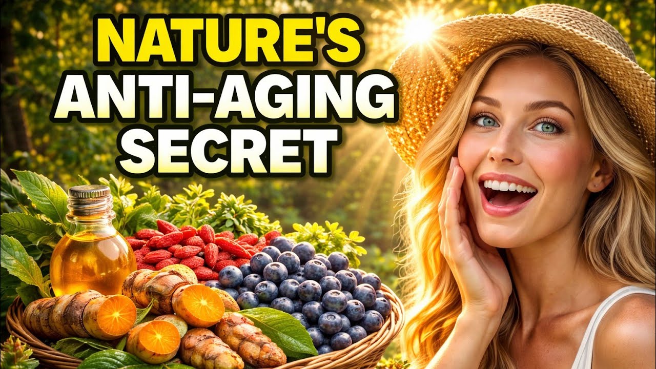 15 Powerful Anti-Aging Plants That Slow Aging Naturally (Backed by Science)