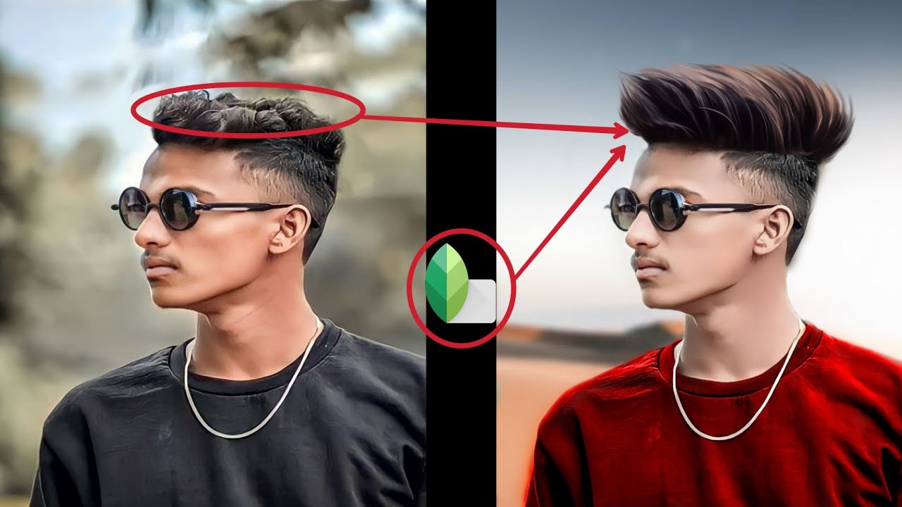 Snapseed Hair Style Photo Editing | Snapseed Hair Style Editing | Snapseed mobile photo editing 2023