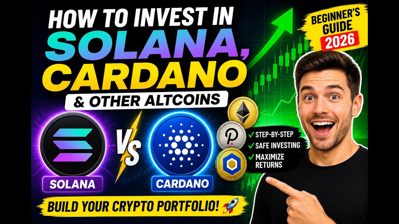 How to Invest in Solana, Cardano & Other Altcoins Safely | Beginner's Guide 2026
