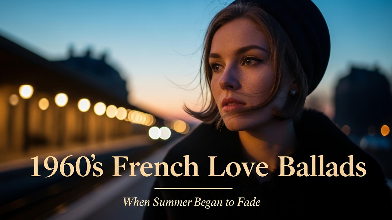 Vintage French Ballads for the Heart | When Summer Began to Fade | Timeless Paris Love Music