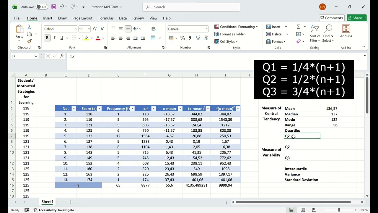 Midterm of Statistics in Educational Linguistics Research