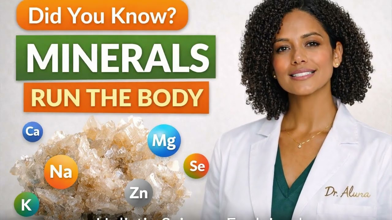 DID YOU KNOW?  Minerals -  Holistic Science Explained