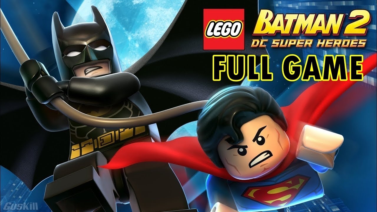 Lego Batman 2: DC Super Heroes Full Game Longplay Walkthrough (FHD 60FPS)