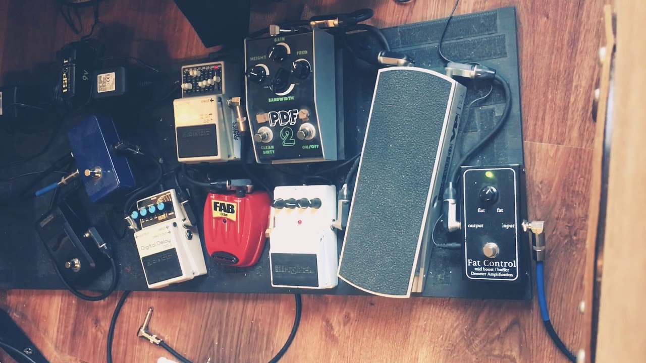 QOTSA Josh Homme sound / pedalboard / Peavey Standard MK3