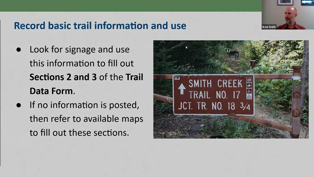 Trail Scouting Training