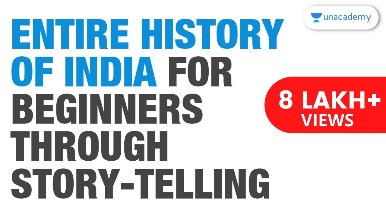 Entire History of India for Beginners through story-telling