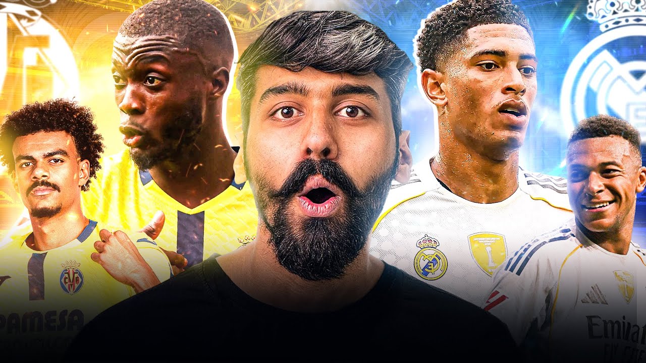 Real Madrid vs Villarreal Laliga Live Reaction ! Can Vinicius & Mbappe Really Play together ?