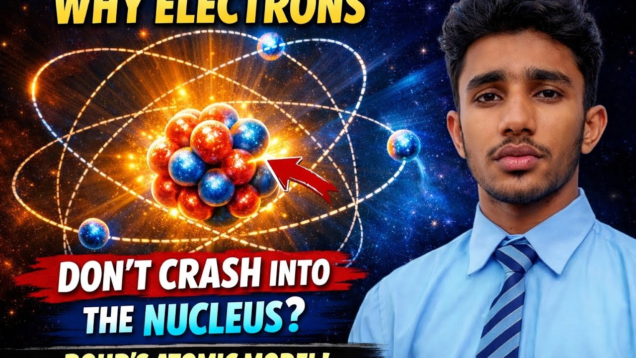 Zain's Question: Why Don't Electrons Fall in the Nucleus as per Bohr's Atomic Model?