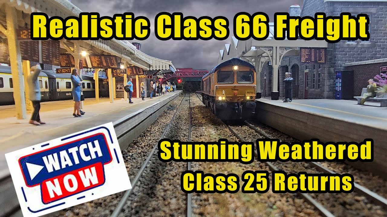 00 Gauge Model Railway Update, Phil Lynott Mural & Stunning Locos, Wagons & Layout Detail, MUST SEE