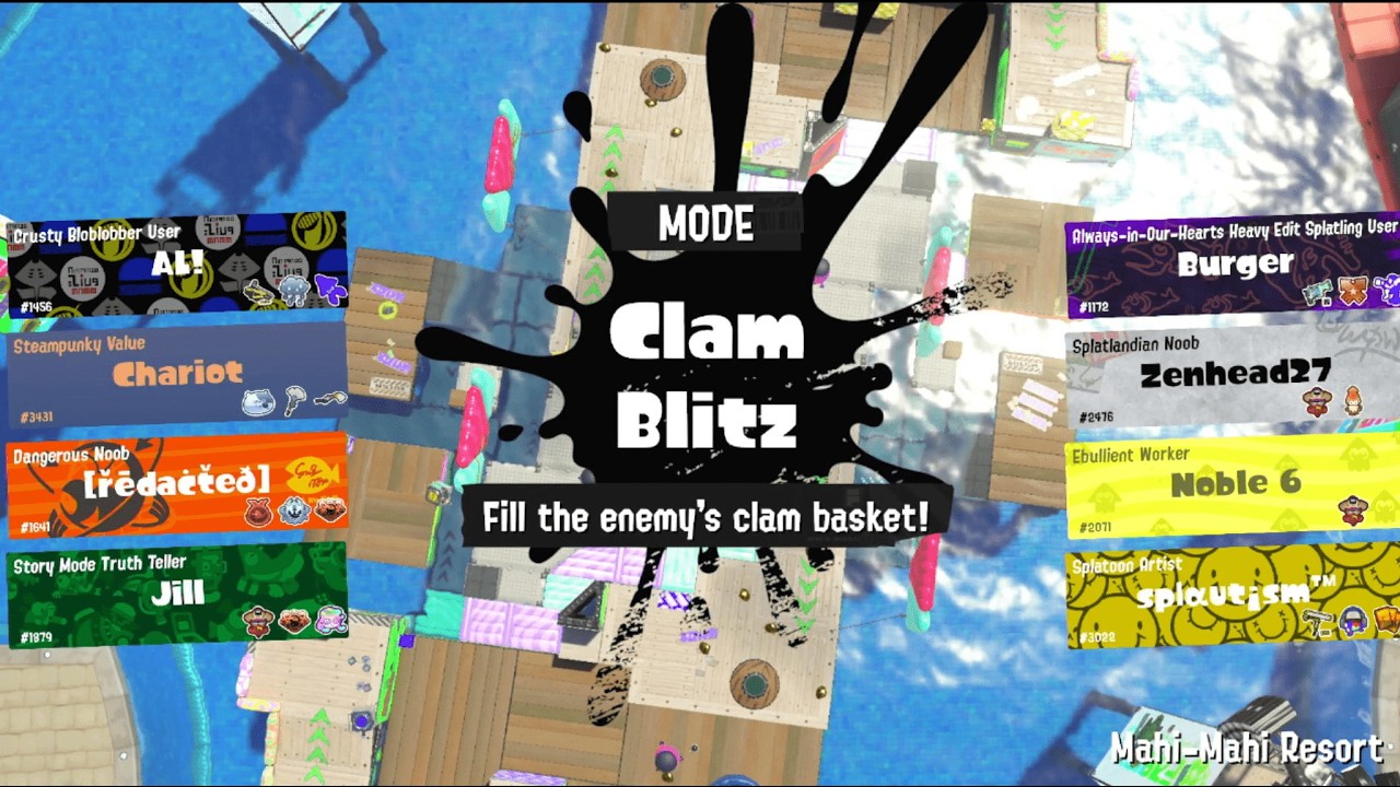 Splatoon 3 - [Clam Blitz #6] [Inkbrush] [400 subscribers]