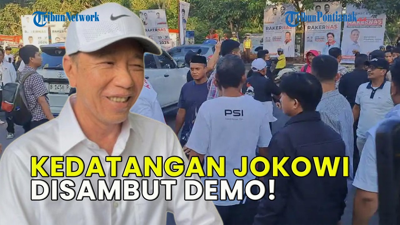 UPDATE❗ JOKOWI DISAMBUT DEMO MAHASISWA SERTA TANGGAPI NAMANYA DISEBUT DI KASUS KUOTA HAJI