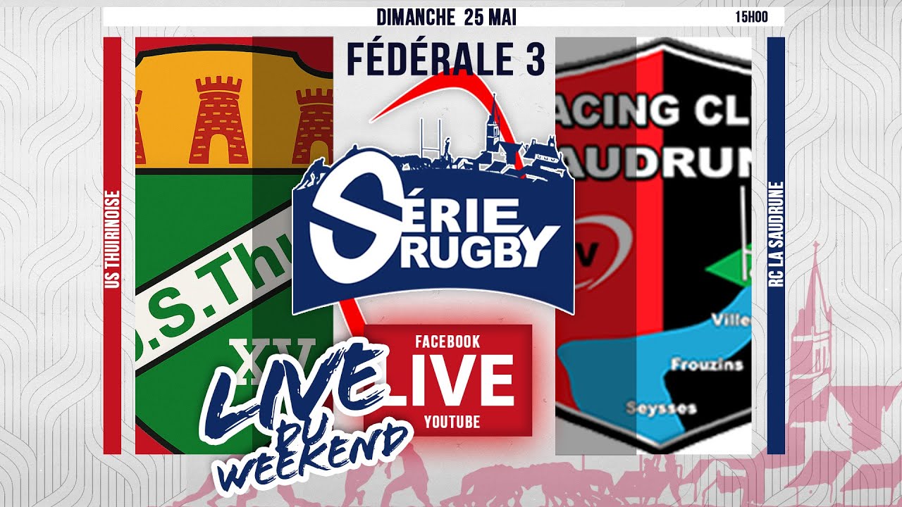 #SérieRugbyLive : US Thuir / RC La Saudrune - Féd3 - #16emeRETOUR - 25 Mai 25