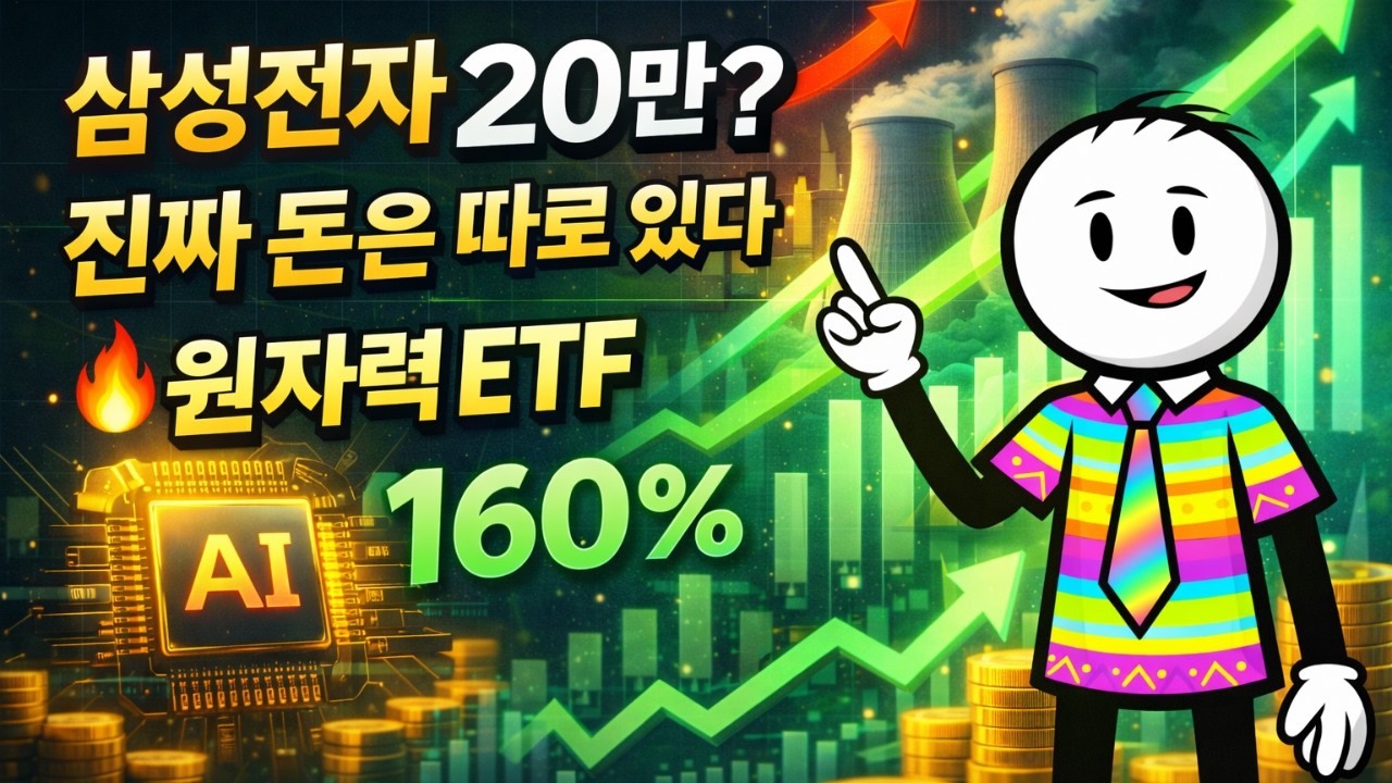 삼성전자 20만 원 진짜 돈은 따로 있습니다… 수익률 3배 ETF 3종 공개 | 주식투자