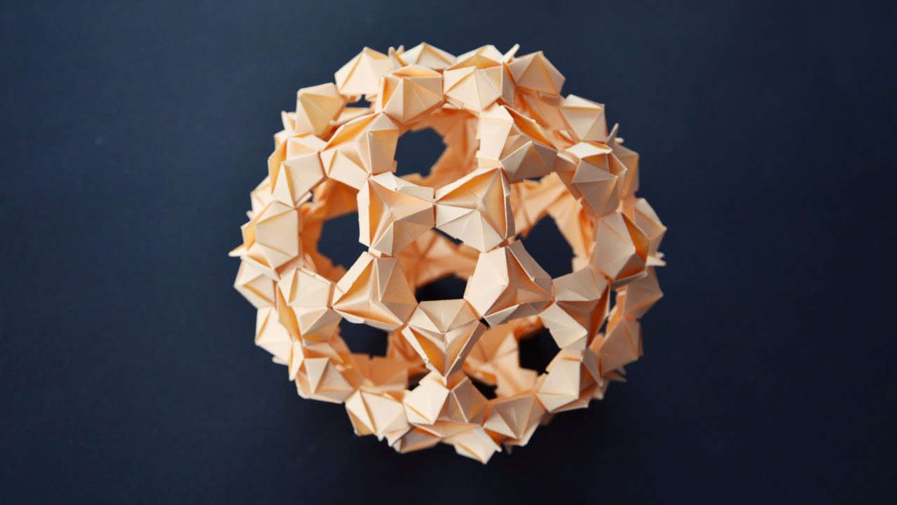 Origami Carbon Buckyball