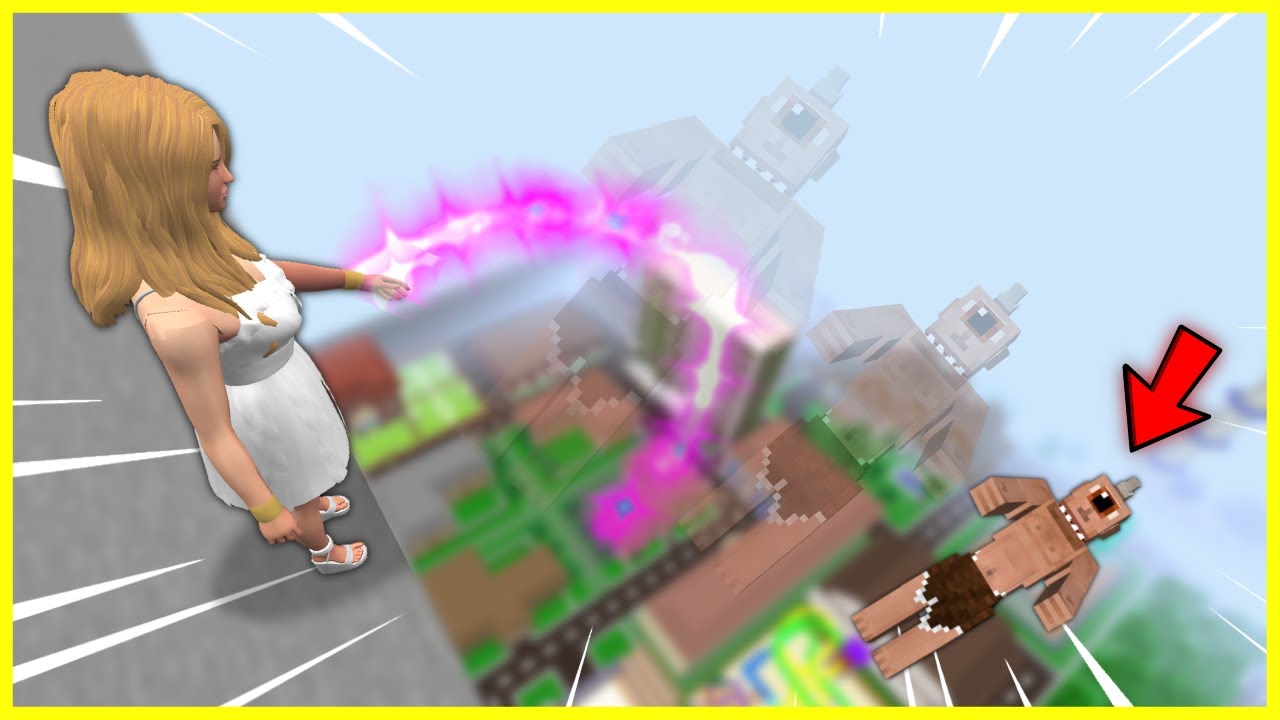 SELENA THROWS THE PEAK DOWN MAGICALLY! 😱 - Minecraft