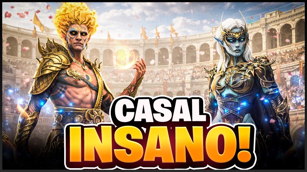 TESTEI O NOVO CASAL FOCANDO NO SOLANAR E ELES SÃO INSANOS! | Raid Shadow Legends