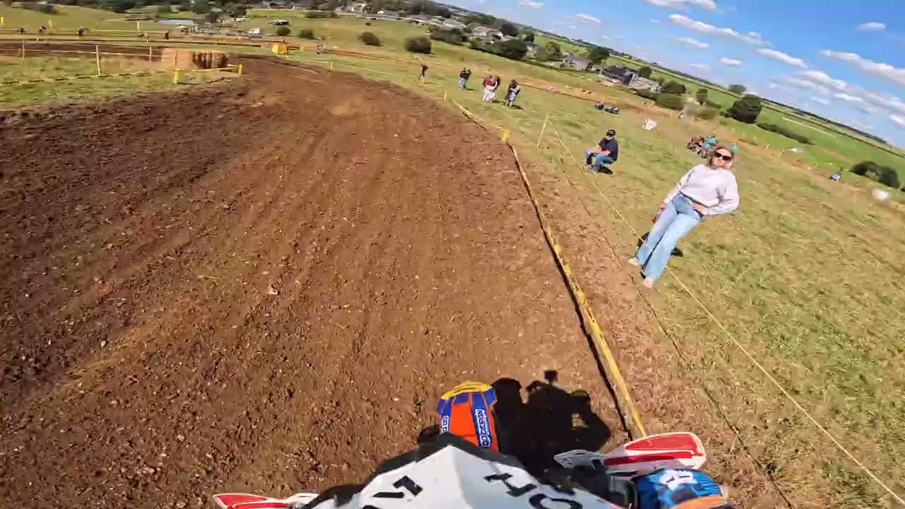 Mx AMPL Tenneville 2025 - Junior Blanc 🔥Moto 1🔥
