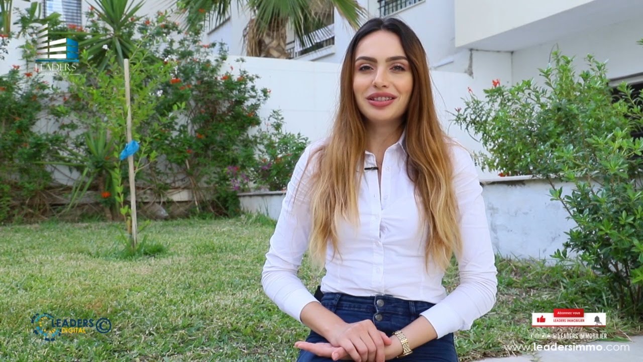 Un appartement s+3 haut standing situé à Jardin de Carthage Chez Leaders Immobilier