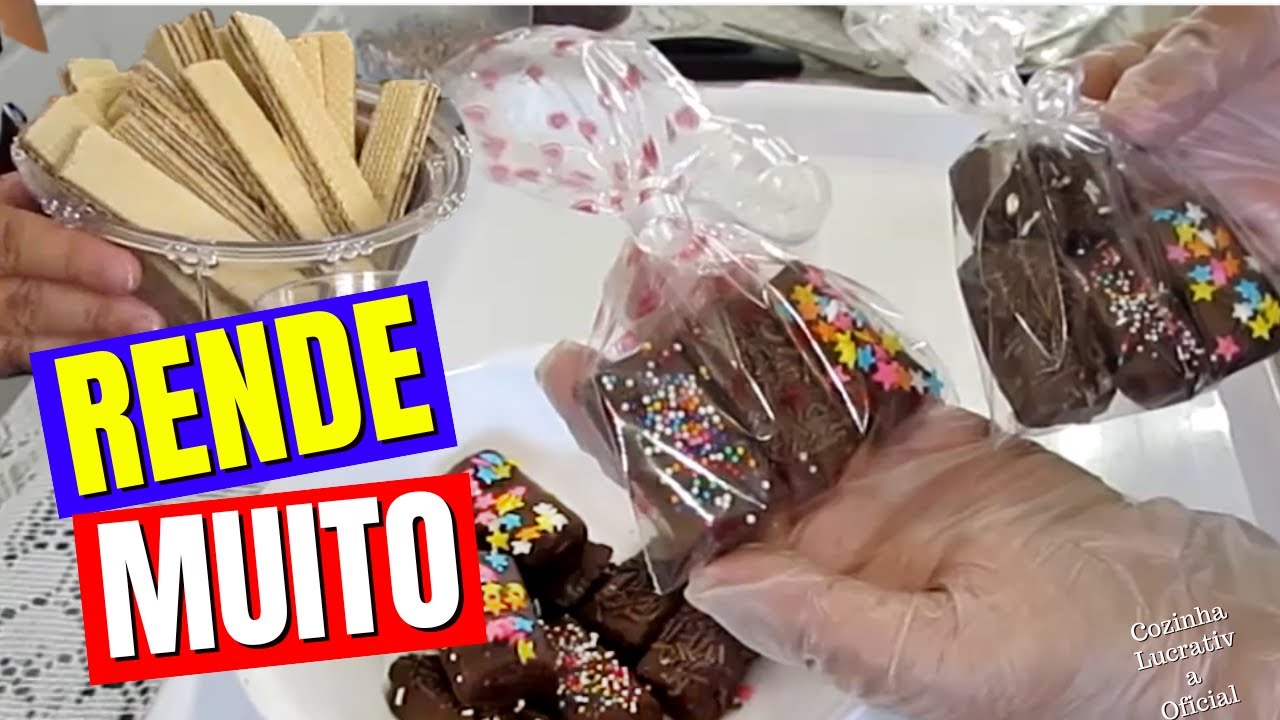 RENDEU 40 BIS CASEIRO! DÁ PARA VENDER A 1 REAL CADA!