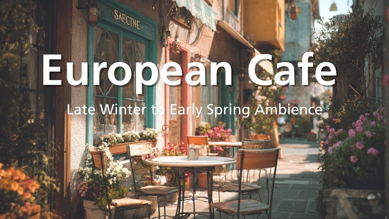 Sunny Spring Jazz & Bossa Nova ☀️ | Bright Cafe Music for Work & Relax
